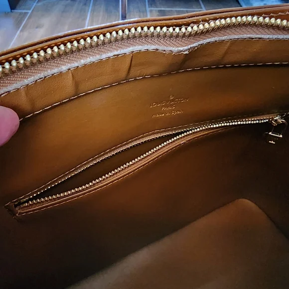 Louis Vuitton Vernis Houston Bag - Bronze